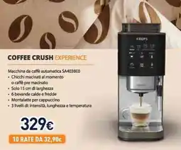 Unieuro Krups Coffee crush experience offerta