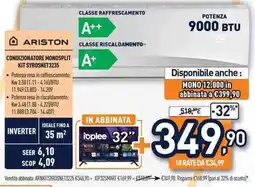 Unieuro ARISTON CLASSE RISCALDAMENTON KIT SYROSNET3235 offerta