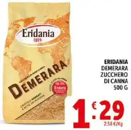 Deco Supermercati Eridania demerara zucchero di canna offerta