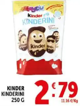 Deco Supermercati Kinder kinderini offerta