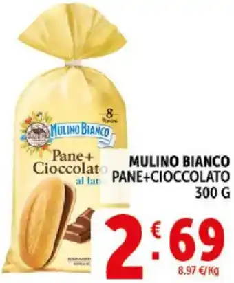 Deco Supermercati Mulino bianco pane+cioccolato offerta