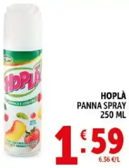 Deco Supermercati Hoplà panna spray offerta
