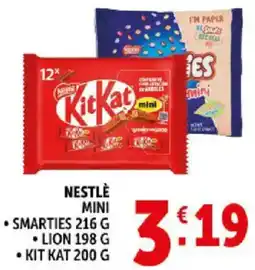 Deco Supermercati Nestle mini offerta