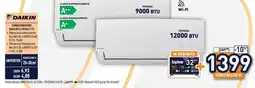 Unieuro Daikin condizionatore dualsplit dual9+12 offerta
