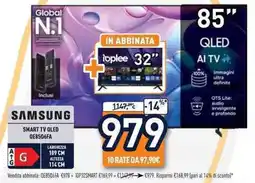 Unieuro SAMSUNG SMART TV QLED QE8506FA offerta