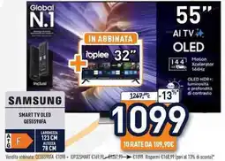 Unieuro SAMSUNG SMART TV OLED QE55S90FA offerta
