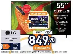 Unieuro LG SMART TV OLED AI 55856 offerta