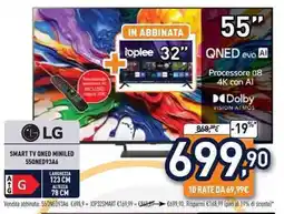 Unieuro LG SMART TV QNED MINILED 55QNED93A6 offerta