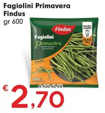Fagiolini Primavera Findus