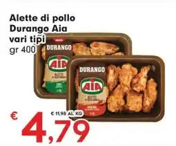 DeSpar Express Alette di pollo Durango Aia offerta