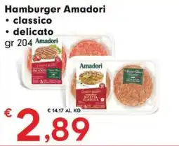 DeSpar Express Hamburger Amadori offerta