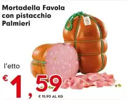 DeSpar Express Mortadella Favola con pistacchio Palmieri offerta