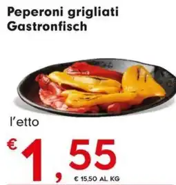 DeSpar Express Peperoni grigliati Gastronfisch offerta