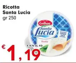DeSpar Express Ricotta Santa Lucia offerta