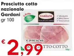 DeSpar Express Prosciutto cotto nazionale Gardani offerta