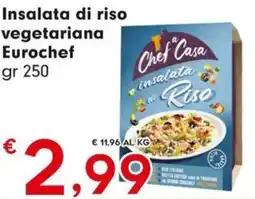 DeSpar Express Insalata di riso vegetariana Eurochef offerta