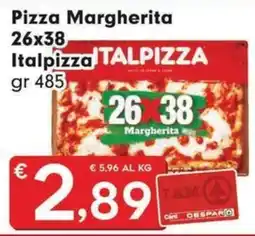 DeSpar Express Pizza Margherita 26x38 Italpizza offerta