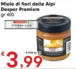 DeSpar Express Miele di fiori delle Alpi Despar Premium offerta