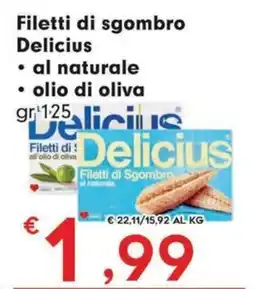 DeSpar Express Filetti di sgombro Delicius offerta