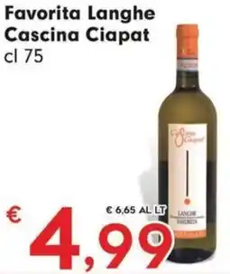 DeSpar Express Favorita Langhe Cascina Ciapat offerta