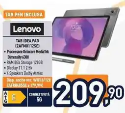 Unieuro Lenovo TAB IDEA PAD (ZAFM0112SE) offerta