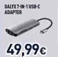 Unieuro DALYX 7-IN-1 USB-C Adapter offerta