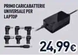 Unieuro Primo caricabatterie universale per laptop offerta