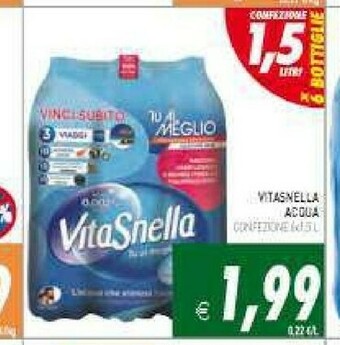 Supermercati Agorà Acqua offerta