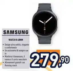 Unieuro Samsung watch 840mm offerta