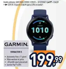 Unieuro Garmin vivoactive 5 offerta