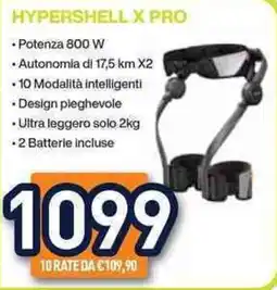 Unieuro Hypershell x pro offerta