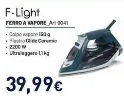 Unieuro IMETEC F-light ferro a vapore offerta