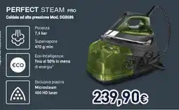 Unieuro Rowenta perfect steam pro caldaia ad alta pressione mod. DG8686 offerta