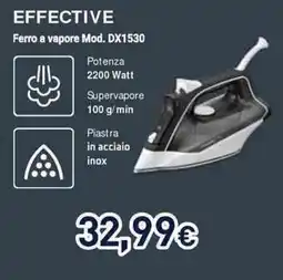Unieuro Rowenta EFFECTIVE Ferro a vapore Mod. DX1530 offerta