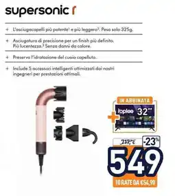 Unieuro Dyson supersonic offerta