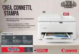 Unieuro Canon Stampa PIXMA TS7550i offerta