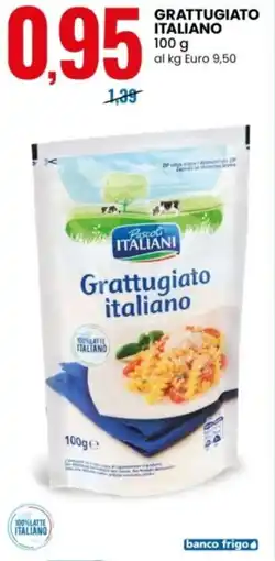 Eurospin Pascoli ITALIANI Grattugiato italiano offerta