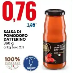Eurospin Amo essere salsa di pomodoro datterino offerta