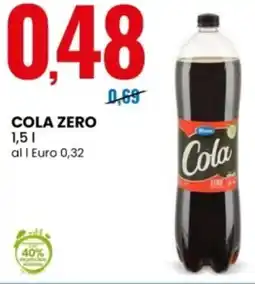 Eurospin Cola zero offerta