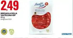 Eurospin Fresche fette bresaola della valtellina IGP offerta