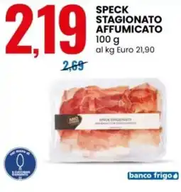 Eurospin Amo essere speck stagionato affumicato offerta