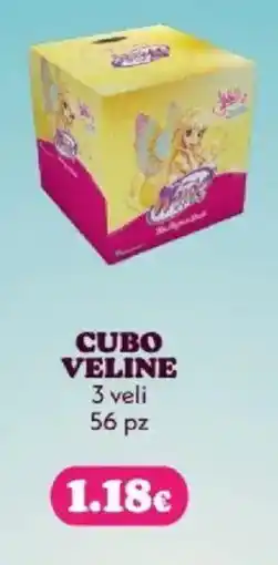 Tigotà CUBO VELINE 3 veli 56 pz offerta