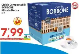 Sidis Cialde Compostabili BORBONE Miscela Decisa offerta