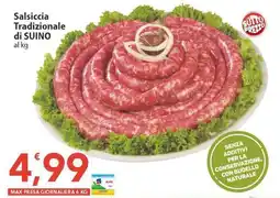 Sidis Salsiccia Tradizionale di SUINO offerta