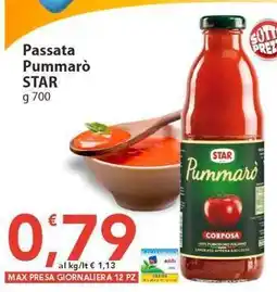 Sidis Passata Pummarò STAR offerta