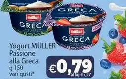 Sidis Yogurt MÜLLER Passione alla Greca offerta