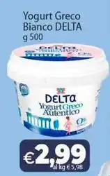 Sidis Yogurt Greco Bianco DELTA offerta