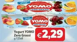 Sidis Yogurt YOMO Zero Grassi offerta