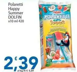 Sidis Polaretti Happy Summer DOLFIN offerta