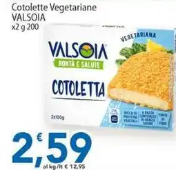 Sidis Cotolette Vegetariane VALSOIA offerta